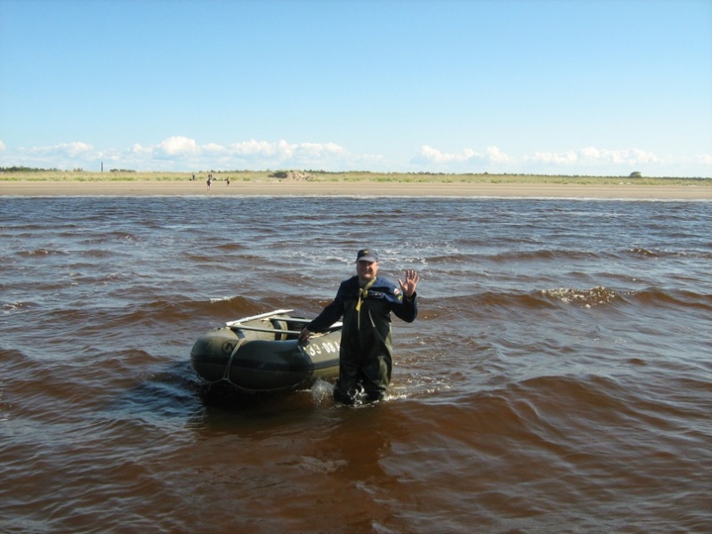 Рыбалка на лодке ПВХ на камбалу, корюшку, навагу в Белом море